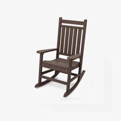 Casual Porch Rocking Chair Brown