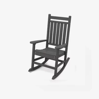 Casual Porch Rocking Chair Gray1 1