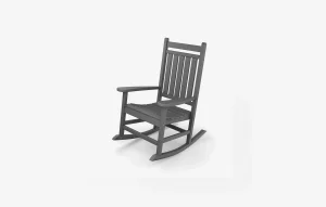 Casual Porch Rocking Chair Gray1