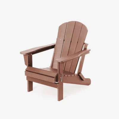 Classic Folding Adirondack Chairs - Coffee