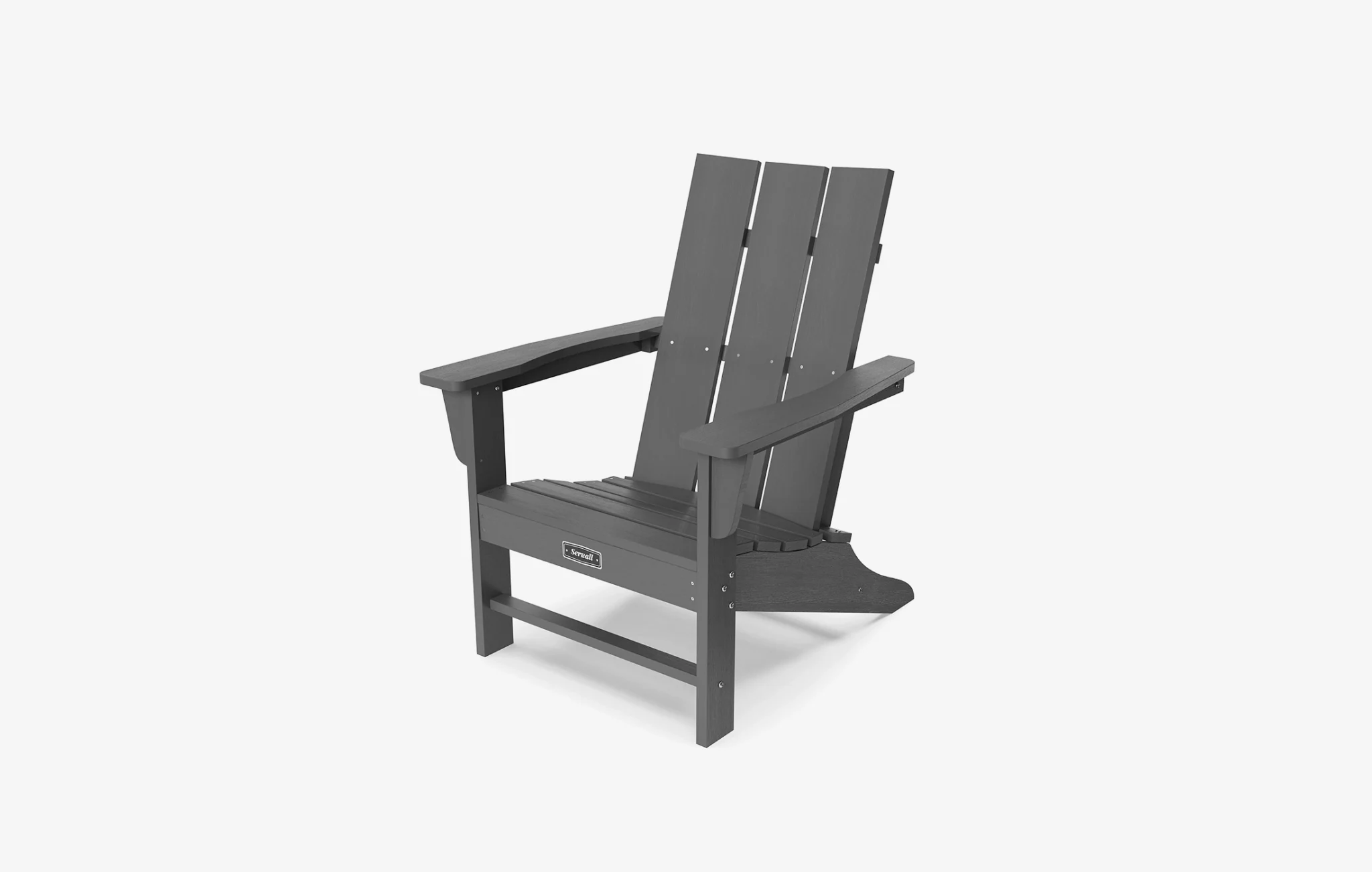 Modern Adirondack Chair-Grey