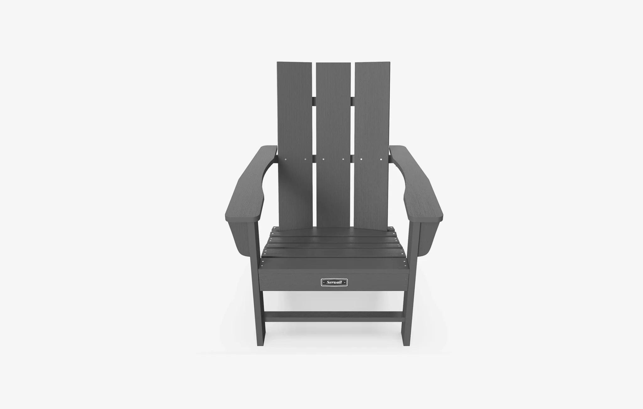 Modern Adirondack Chair-Grey Front Look