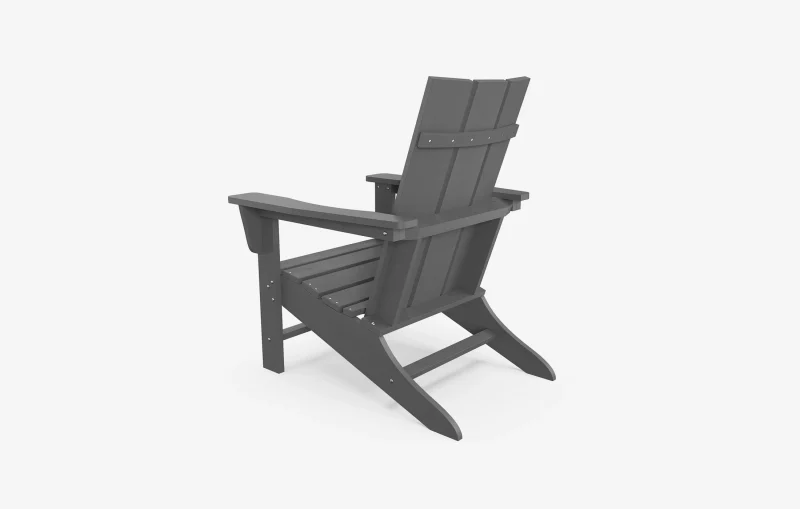 Modern Adirondack Chair-Grey Back Look