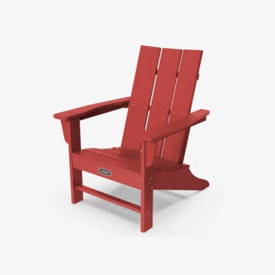 Modern Adirondack Chair-Red