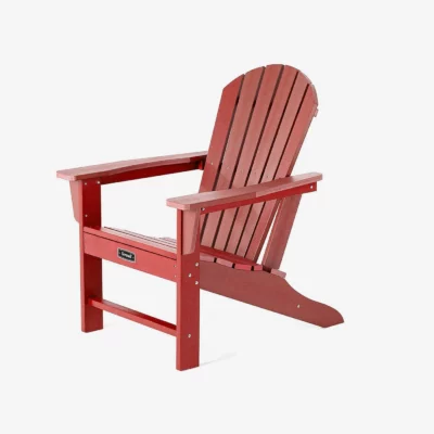 Traditional Adirondack Chair - Red