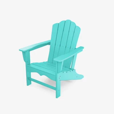 Vintage Poly Adirondack Chair Aqua