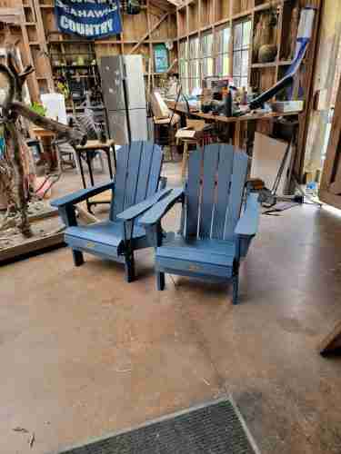 Classic Folding Adirondack Chair photo review