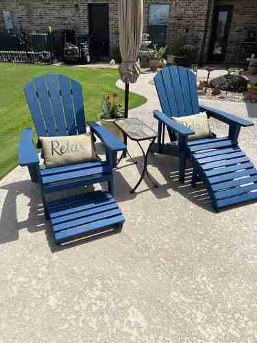 Reclining Adirondack Chair with Adjustable Backrest photo review