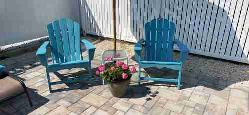 Vintage Poly Adirondack Chair photo review