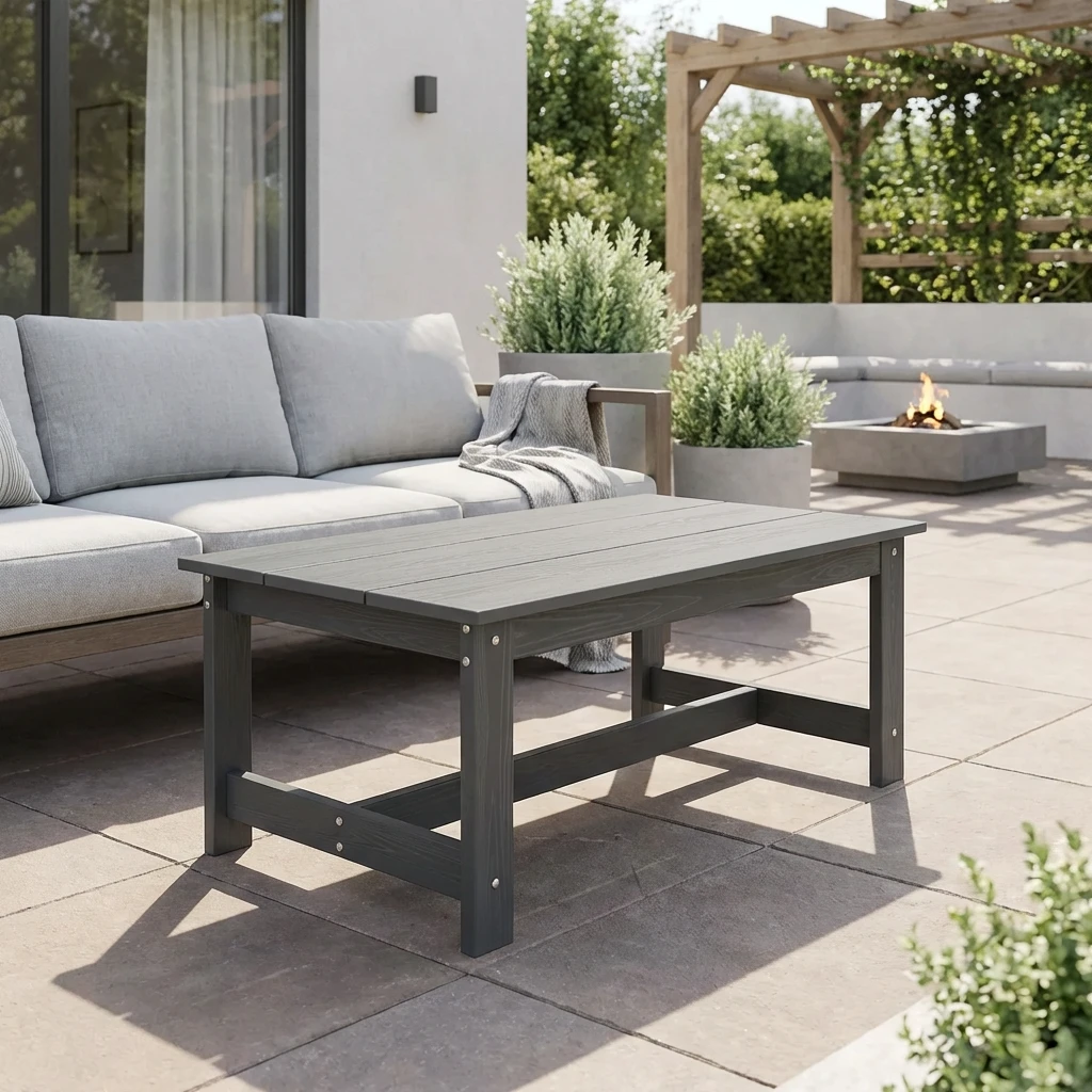 grange outdoor adirondack coffee table - image 5 GRANGE Outdoor Adirondack Coffee Table - Image 5