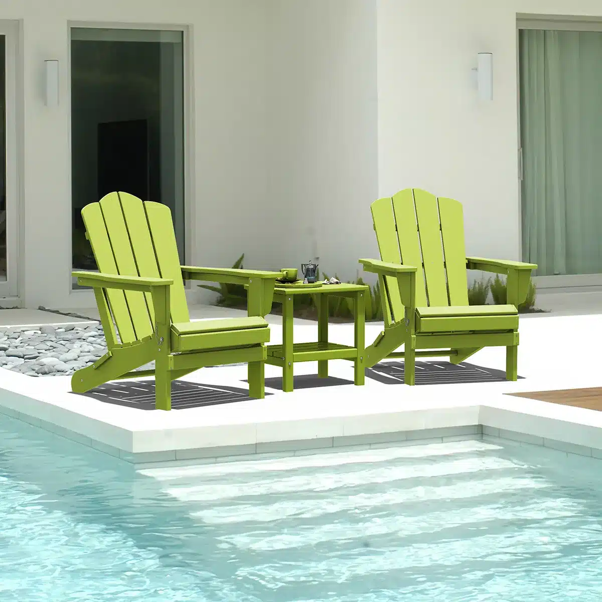 HDPE Plastic Folding Adirondack Chair