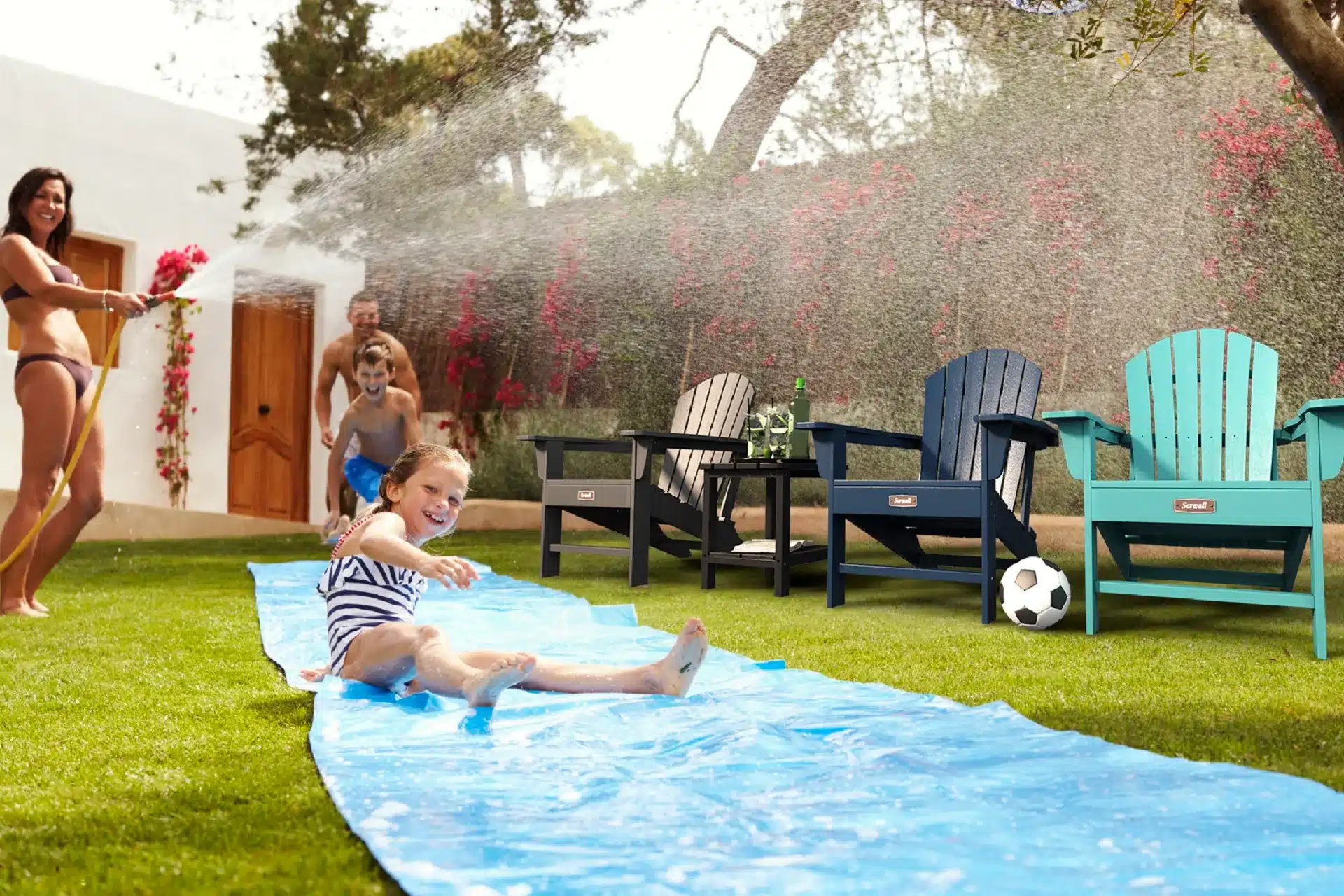 diy water slide DIY Water Slide