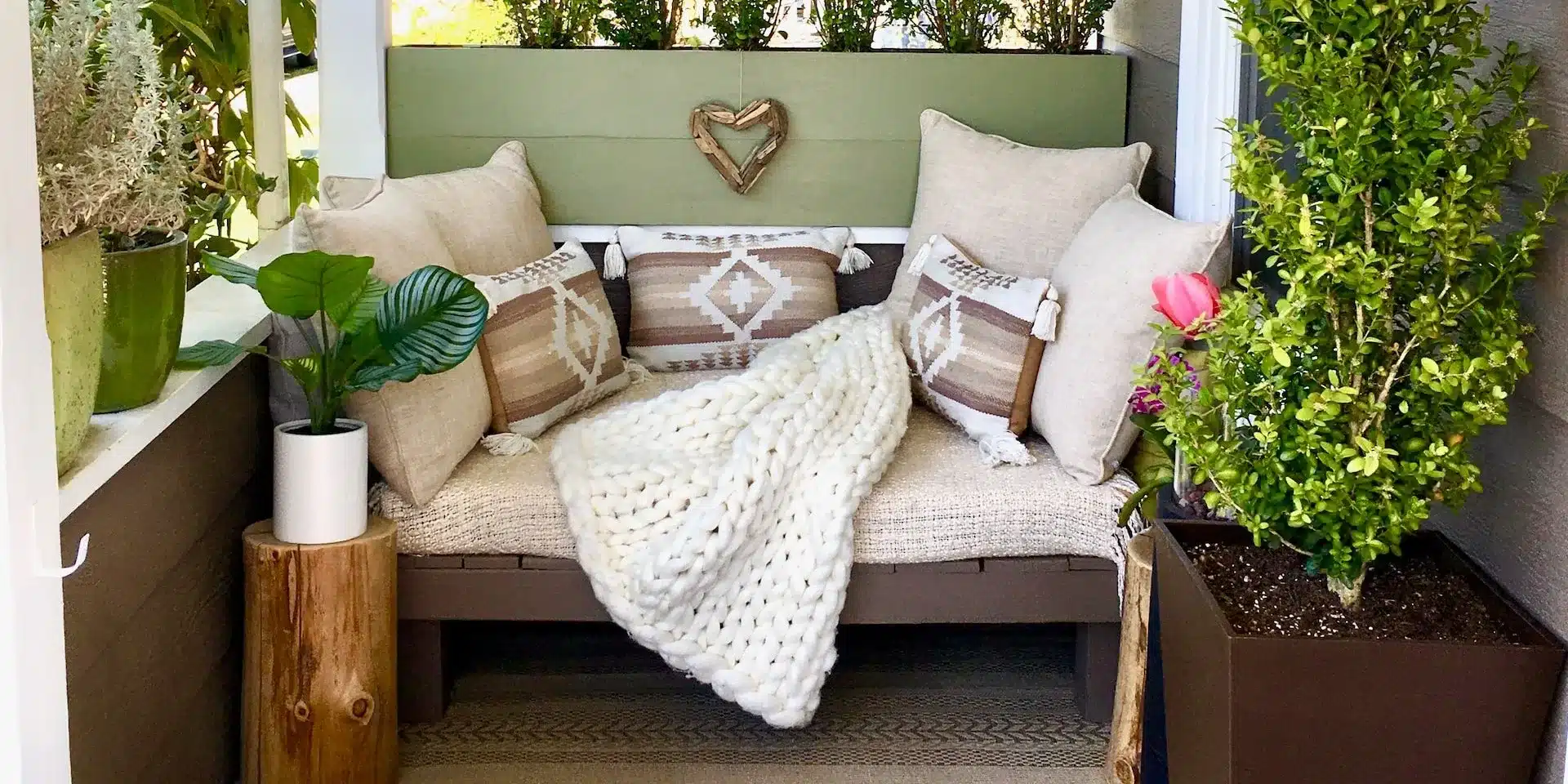 built-in bench