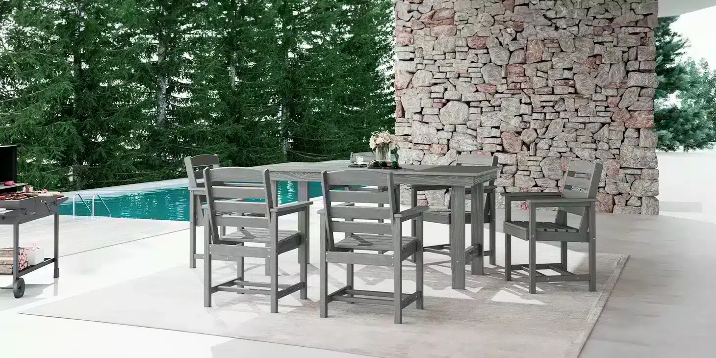 GRANGE 5 Piece Outdoor Dining Set on The Patio
