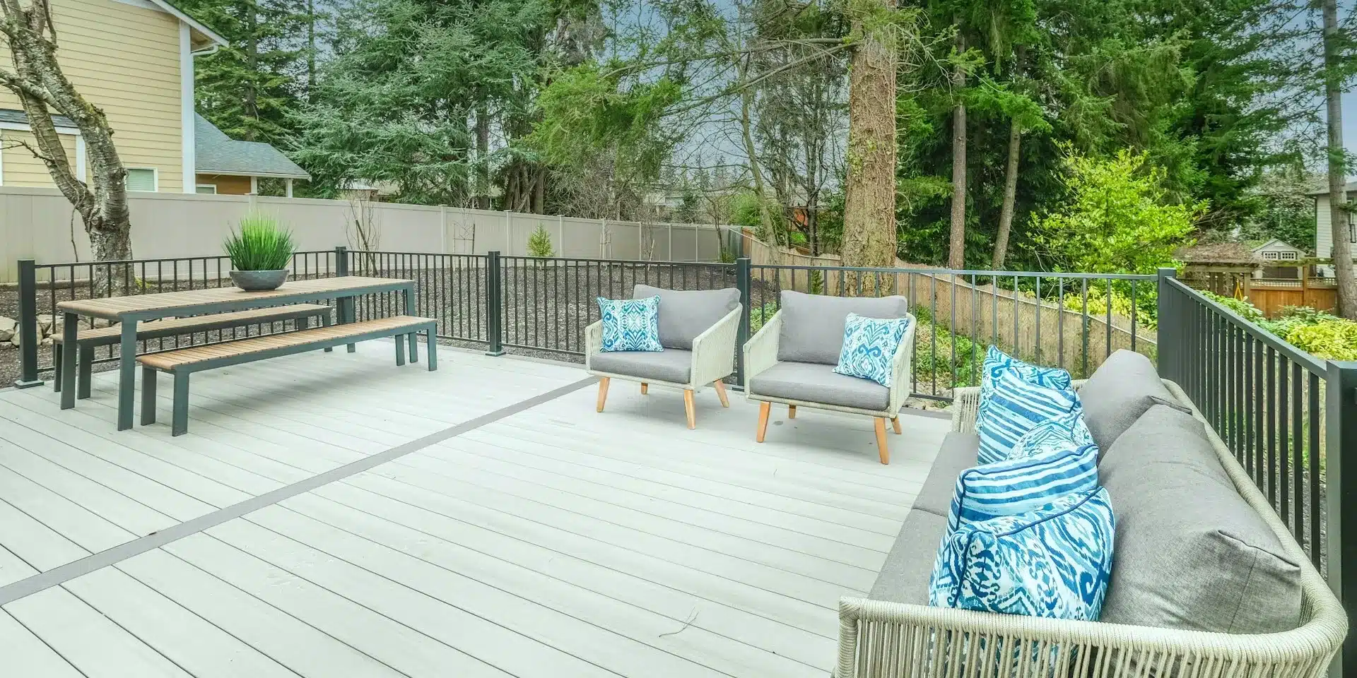 deck area