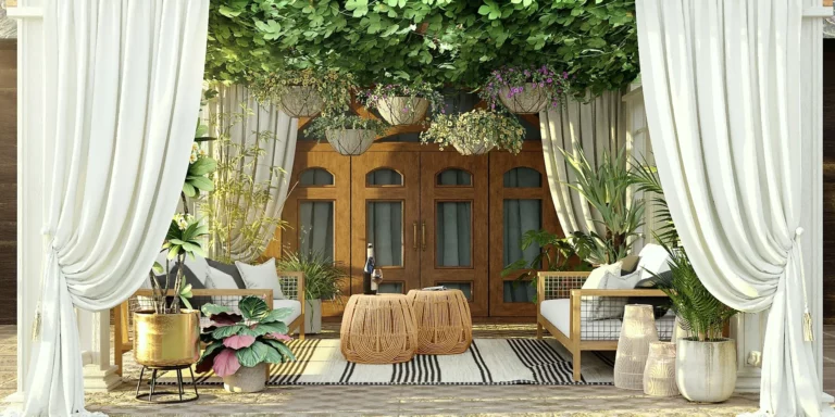 seasonal patio decor
