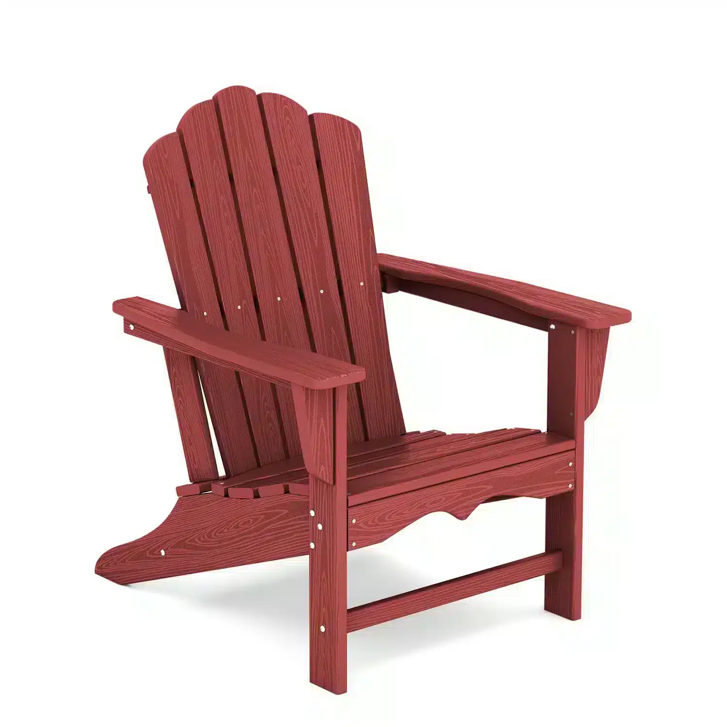 Vintage HDPE Adirondack Chairs - Red