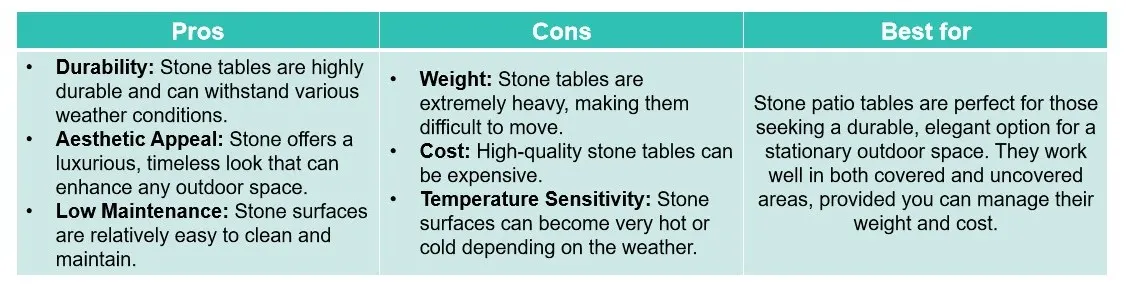 glass pros and cons