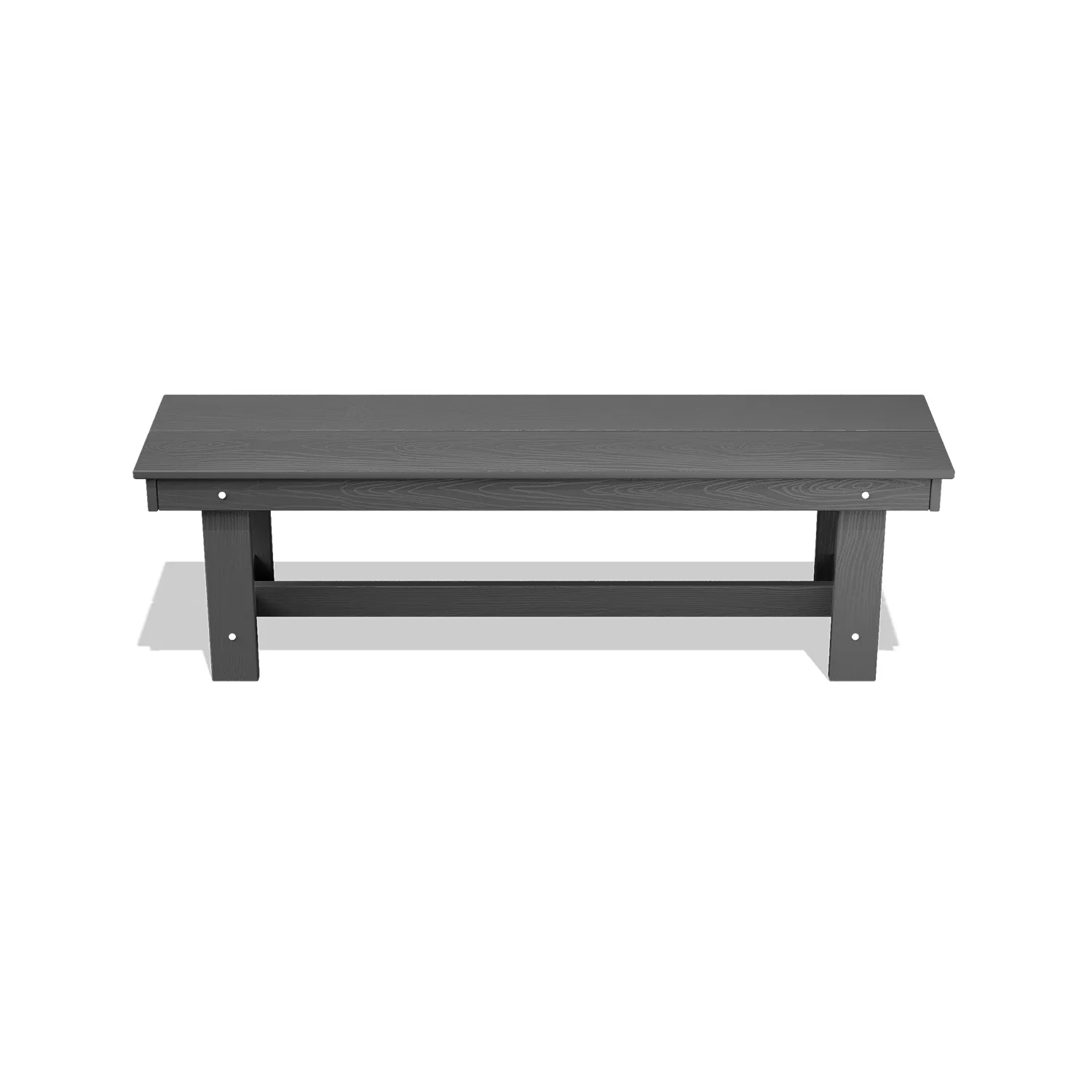 Outdoor Dining Bench Front View