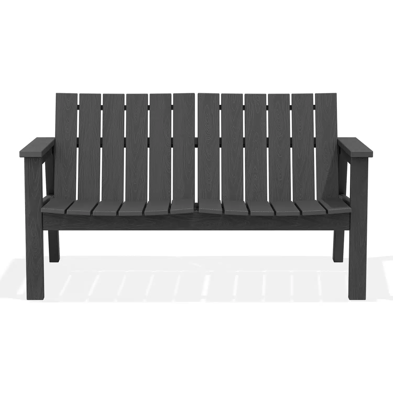 Waterproof Outdoor Bench Front View