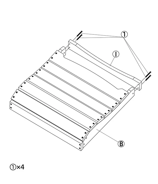 COAST-Tete-a-Tete-Bar-Height-Adirondack-Chairs-assembly-step(1)