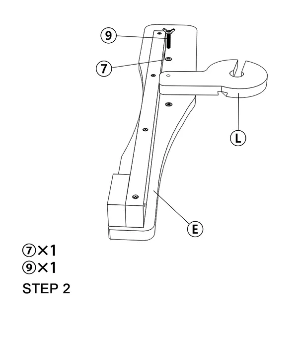 Folding Adirondack Chair with Cup Holders assembly step2