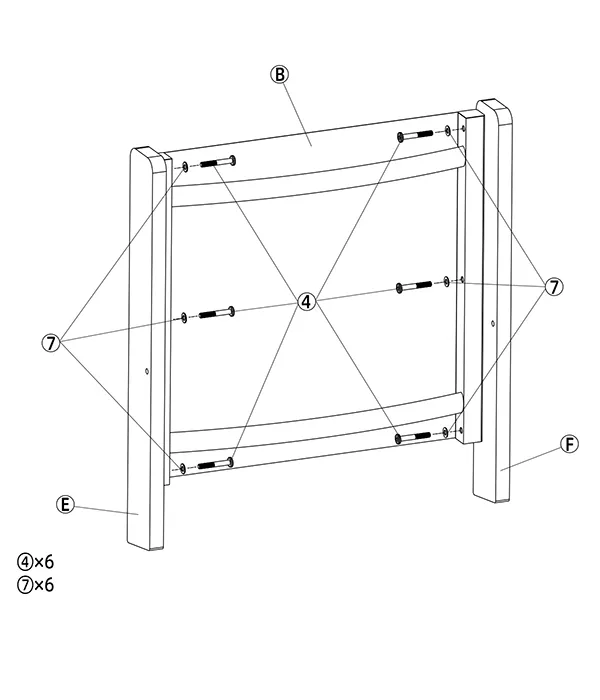 GRANGE-Outdoor-Sling-Dining-Armchair-assembly-step(4)