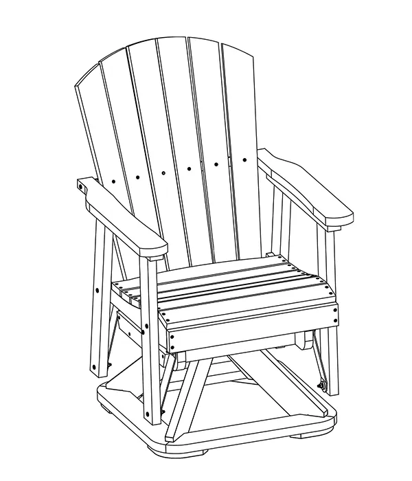 Traditional-Adirondack-Swivel-Glider-Chair-assembly-step(6)