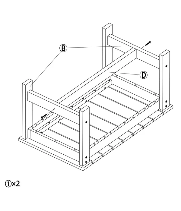 URBAN-HDPE-Outdoor-Coffee-Table-assembly-step(3)