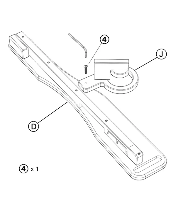Vintage Reclining Folding Adirondack Chair assembly step1 1
