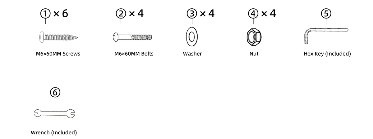 hardware-of-GRANGE-HDPE-Outdoor-Dining-Bench
