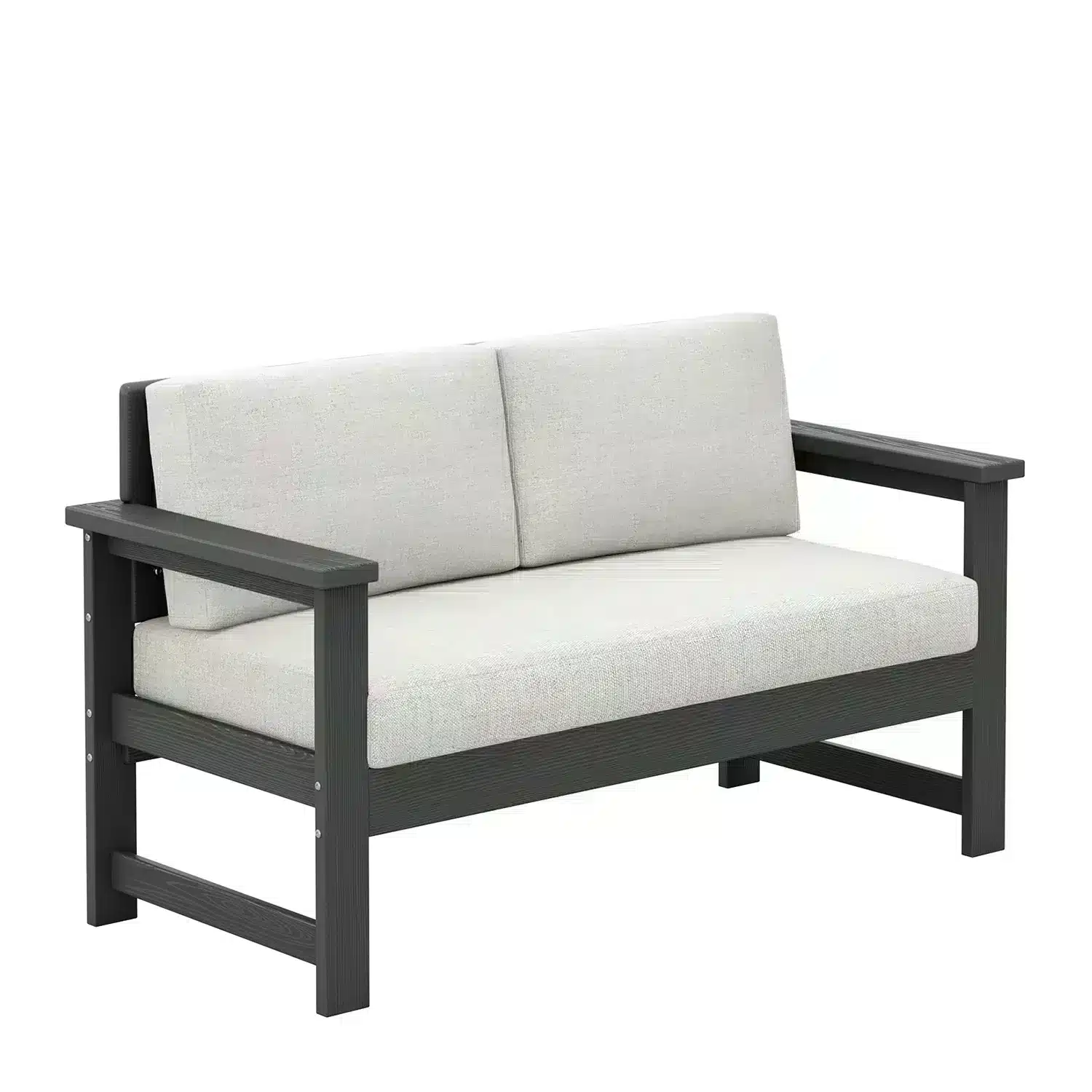 Serwall Loveseat deep seating patio Sofa with Cushion