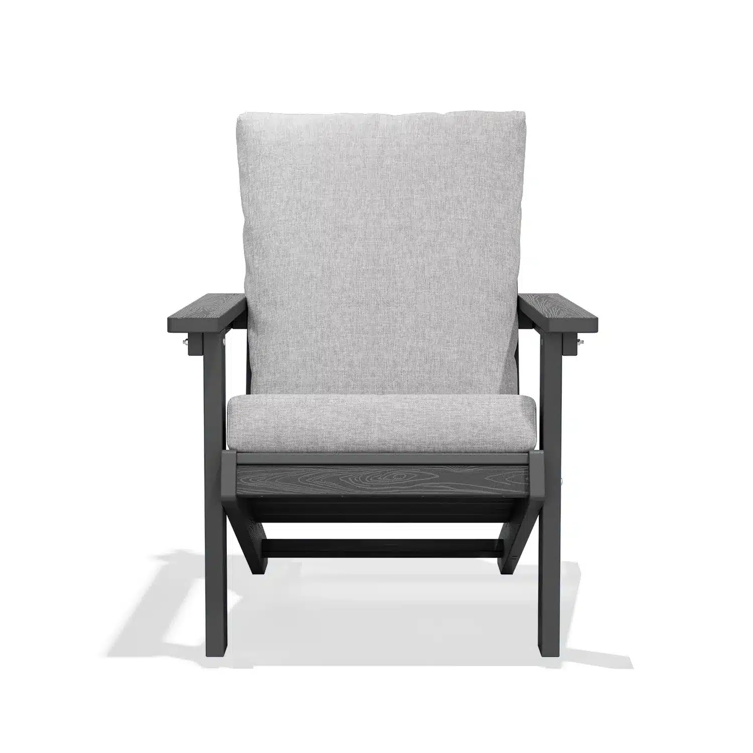 Adirondack Chair with Cushion Front View