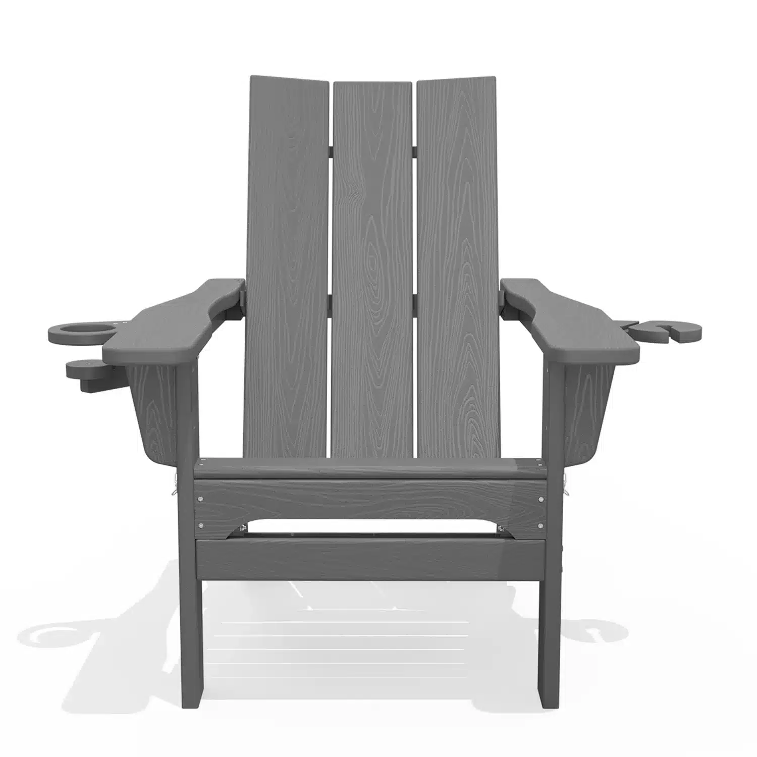 Modern Curveback Adirondack Chair Front View