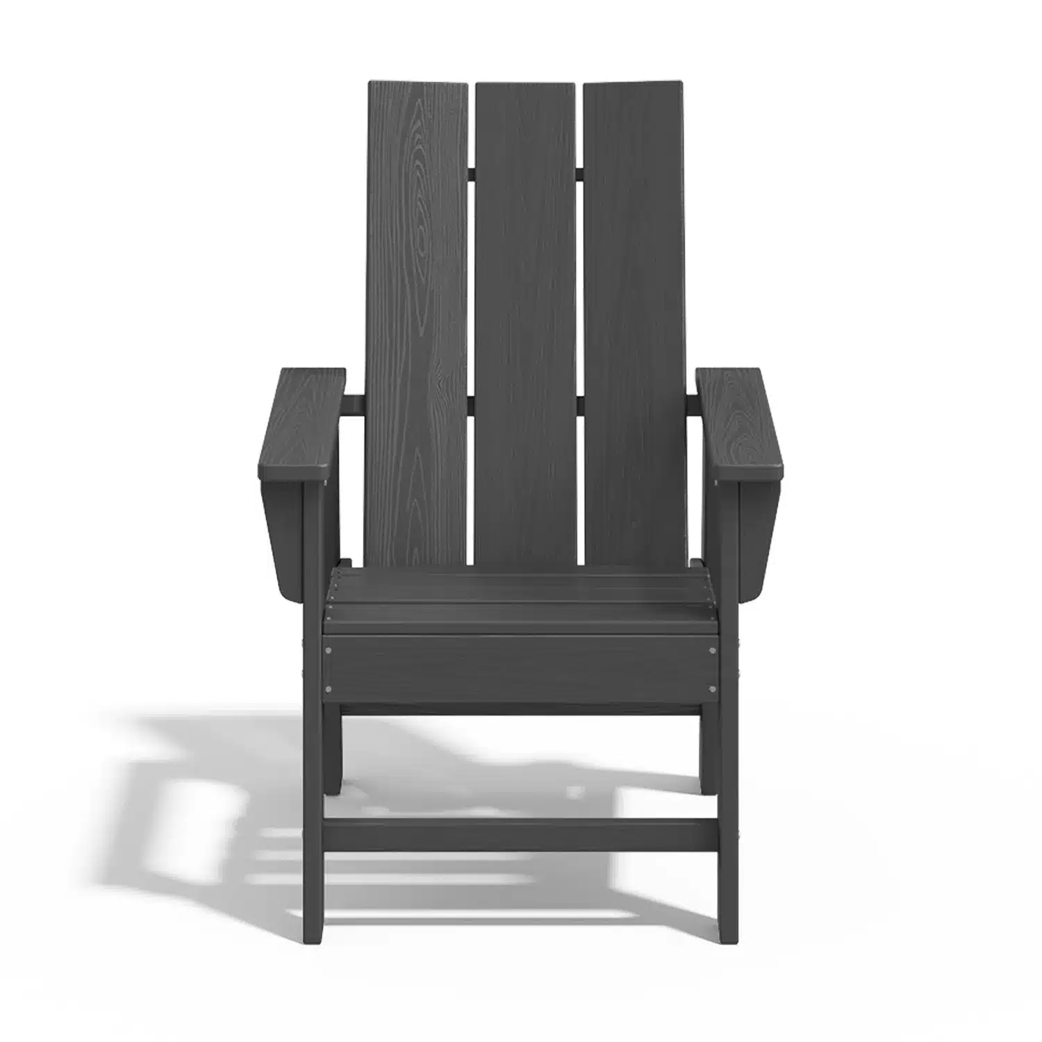 Modern Outdoor Dining Chair Front View
