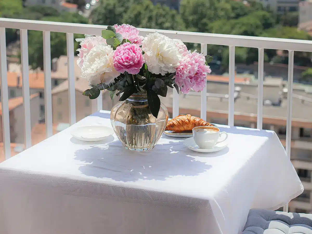 Spring Balcony Coffee Nook