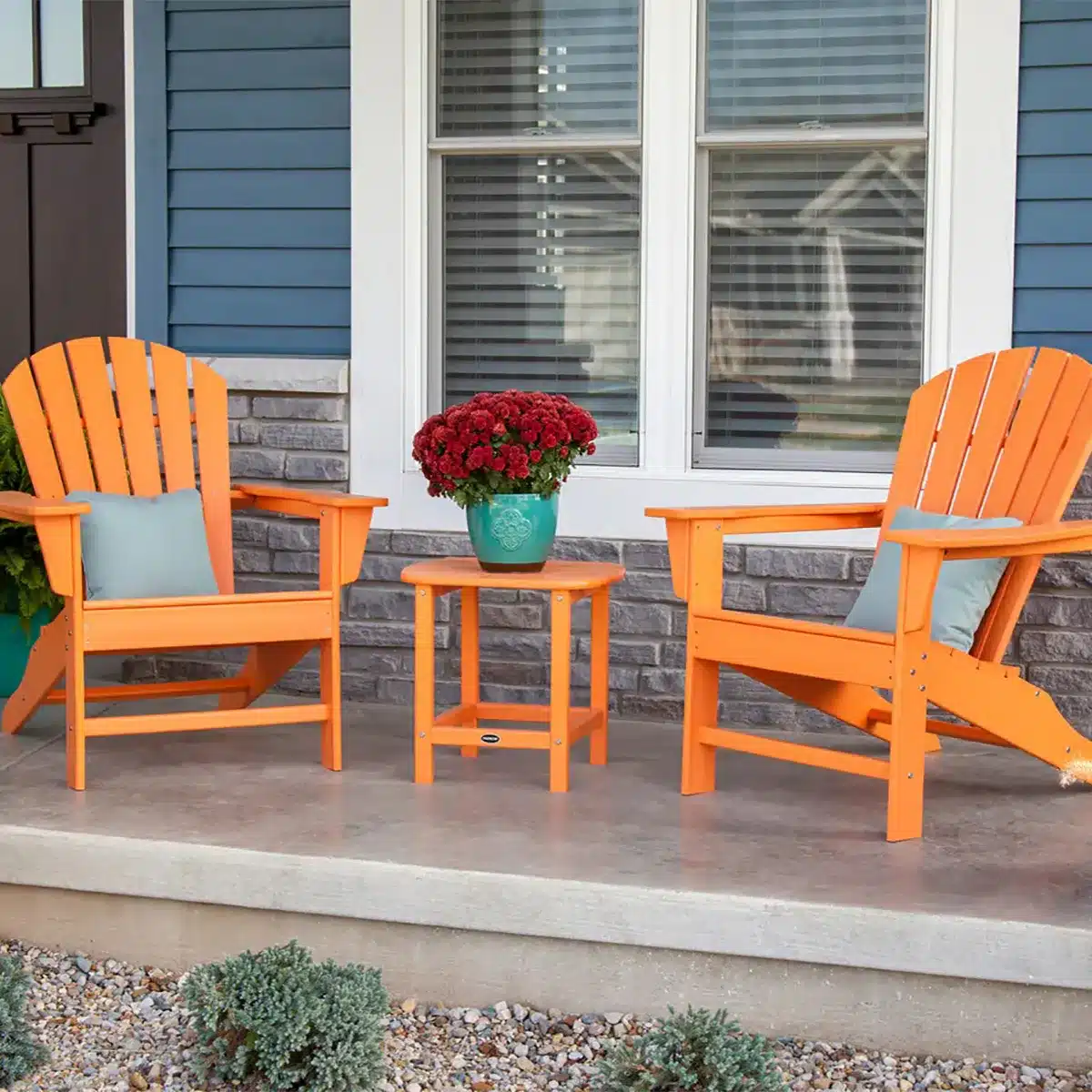 adirondack chairs on front porch