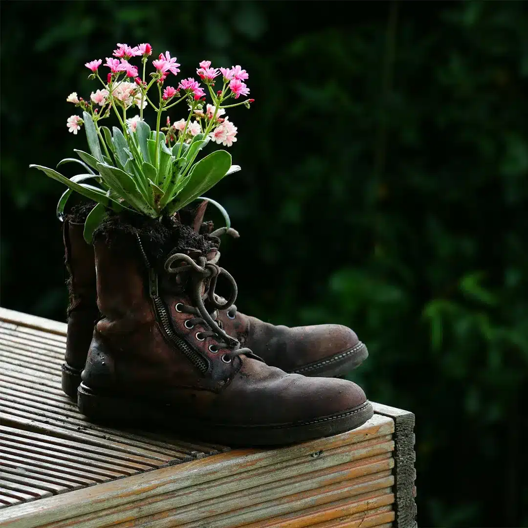 boot planter boot planter