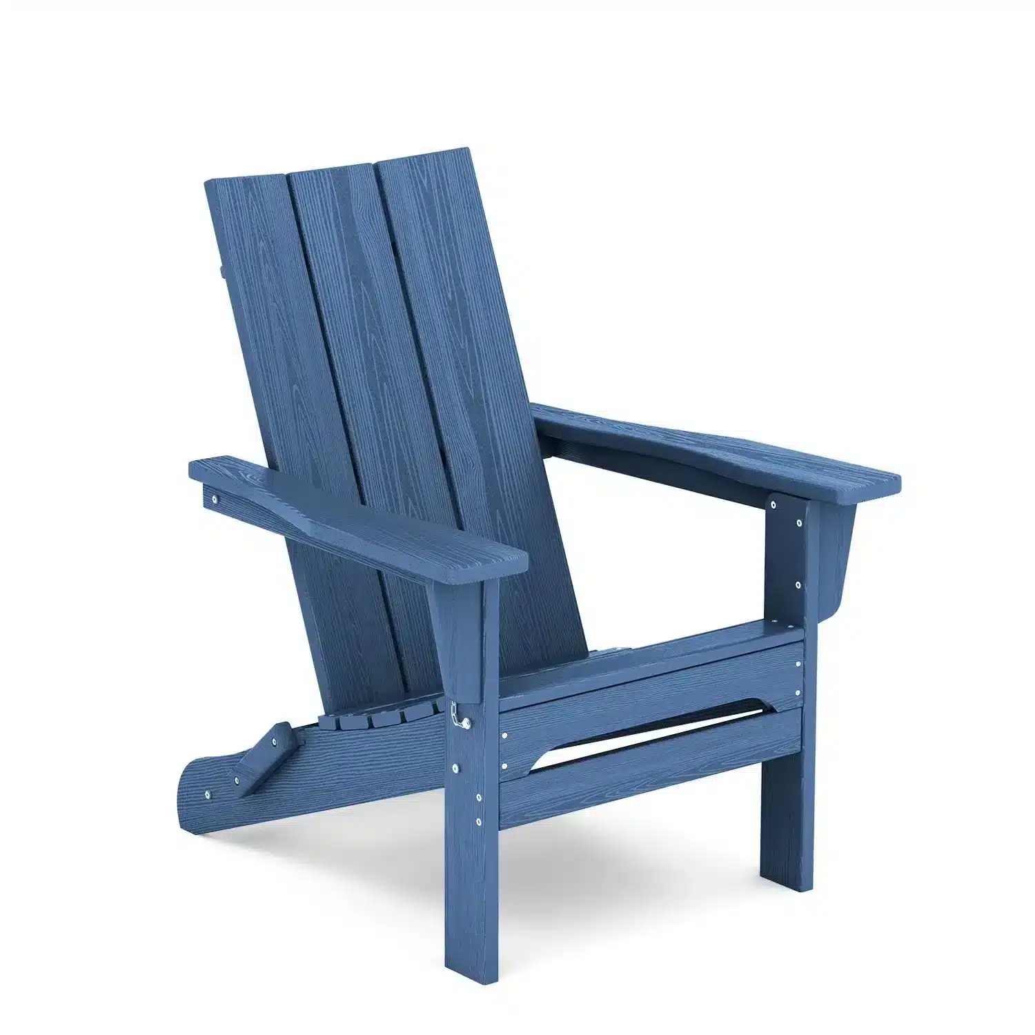 Navy Blue Modern Adirondack Chair