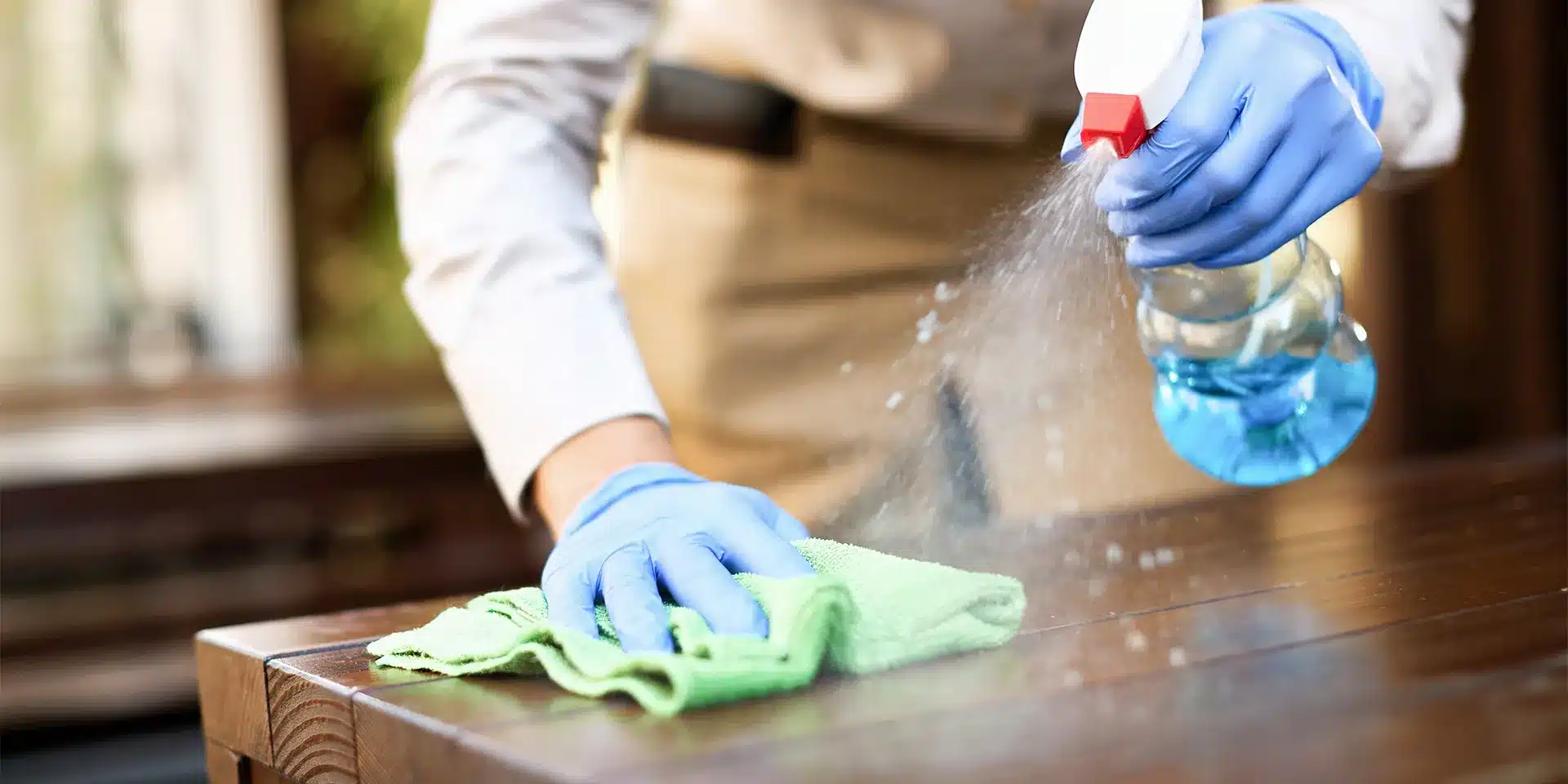 clean wood furniture