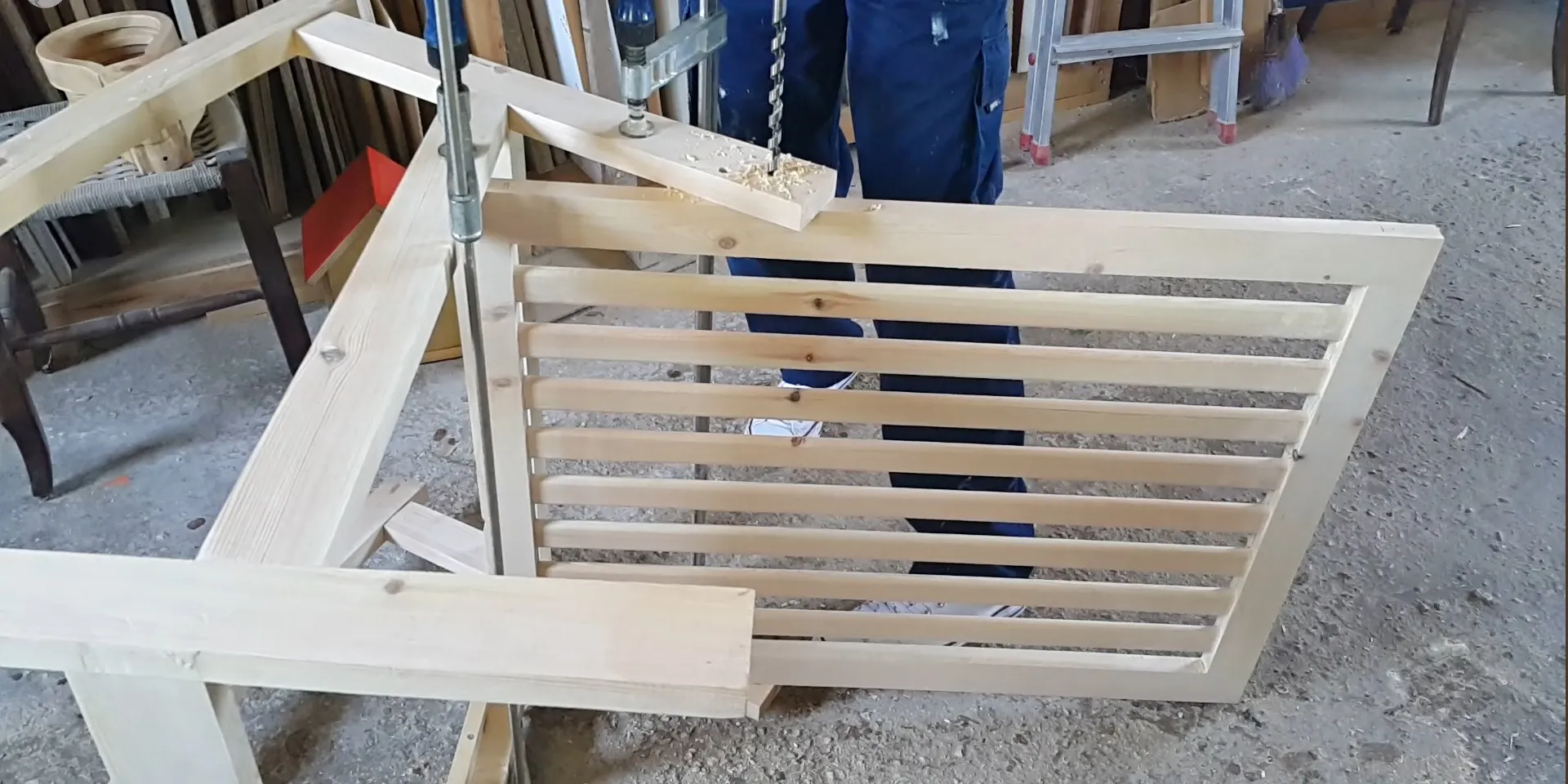 Attach the Backrest