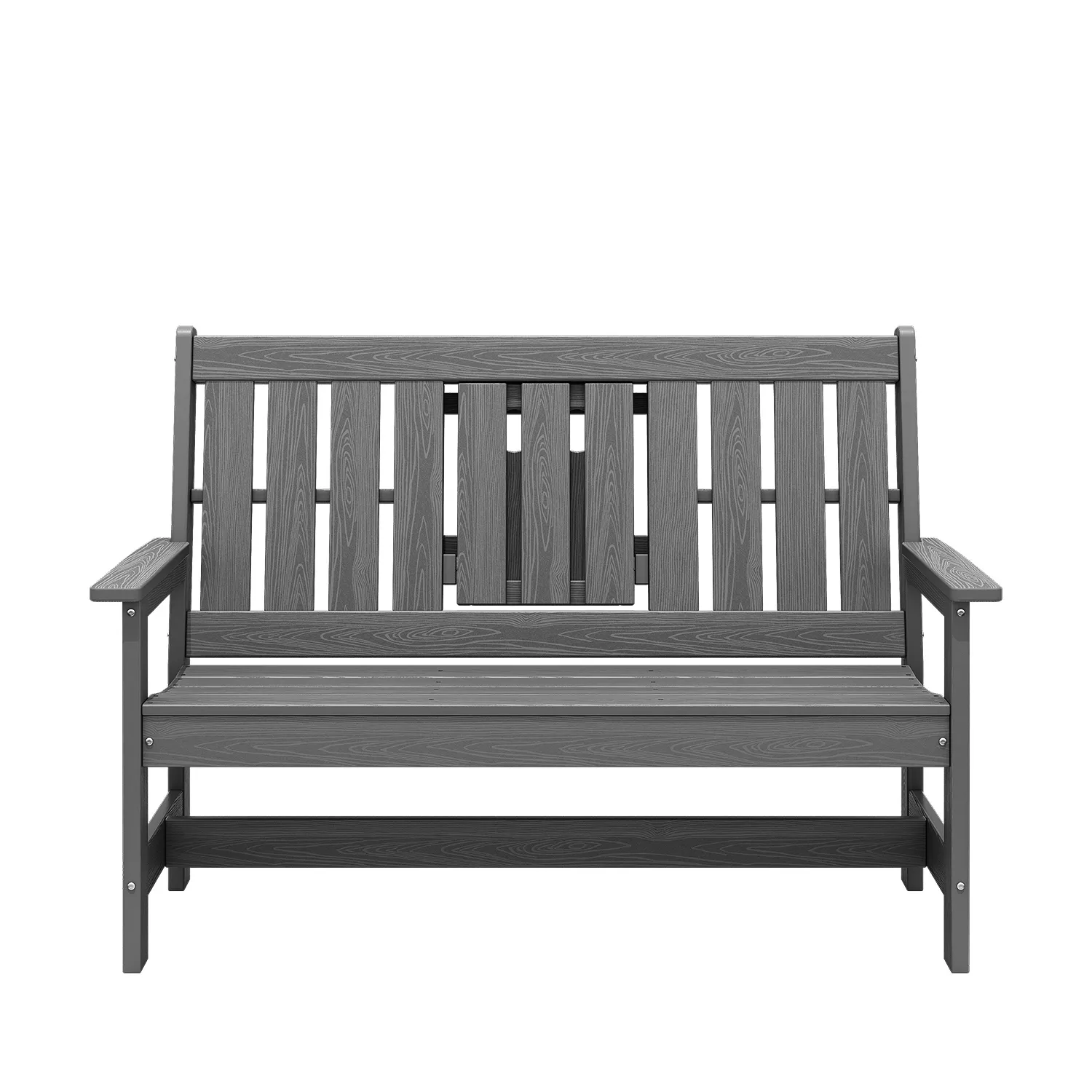 outdoor poly bench with cup holders - image 6 Outdoor Poly Bench with Cup Holders - Image 6