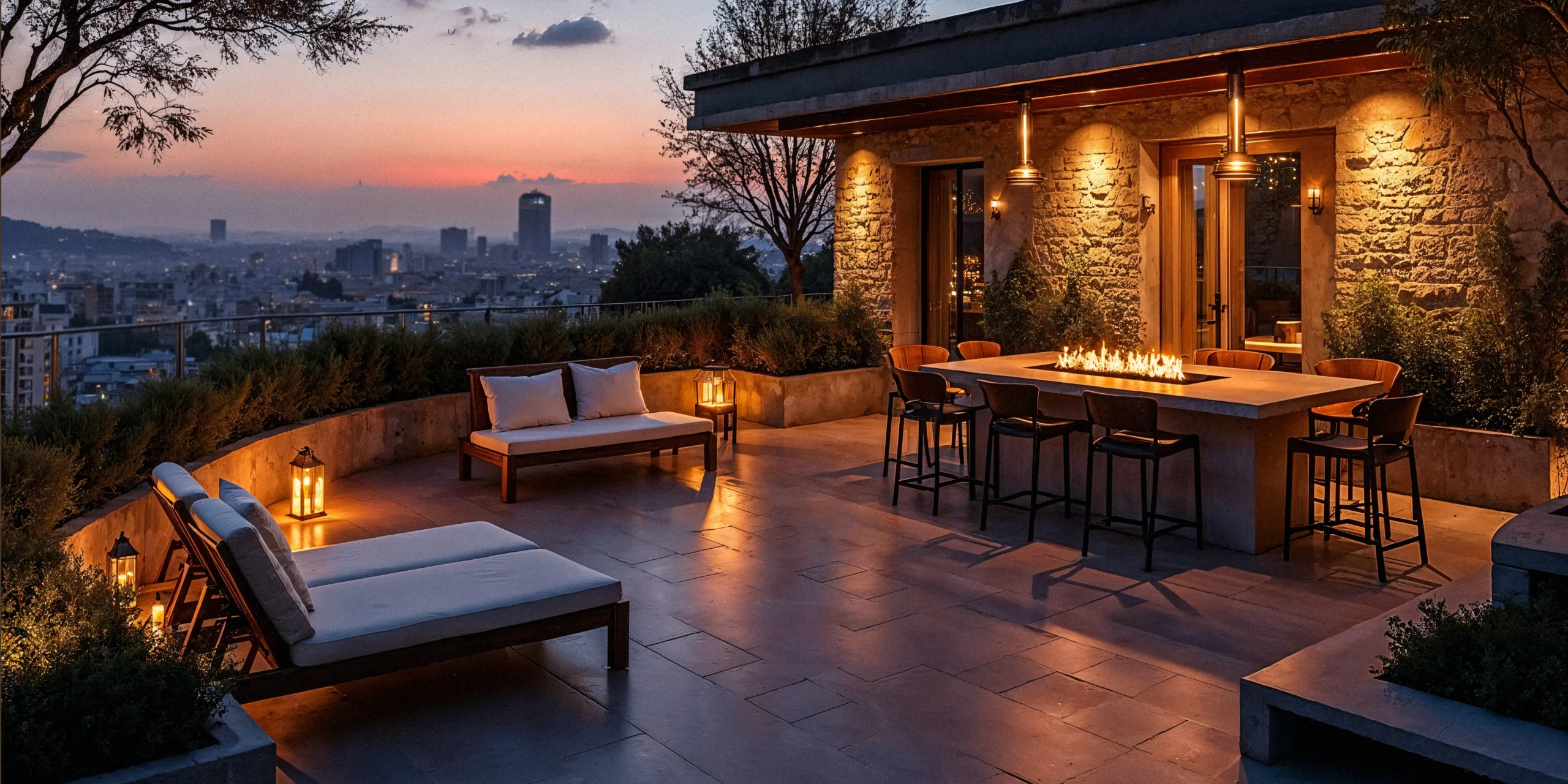 Different Patio Areas