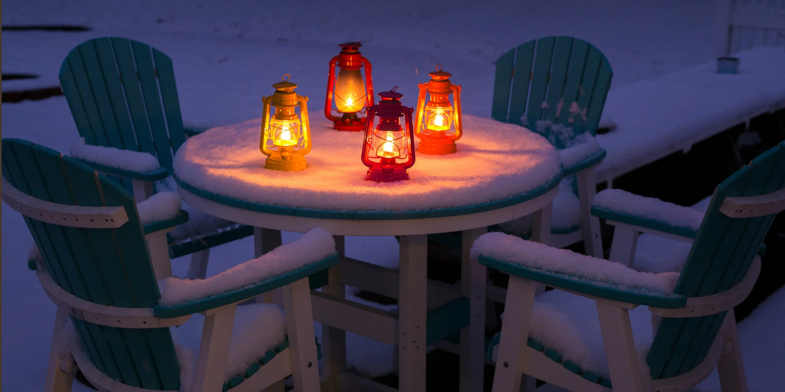 backyard patio picnic