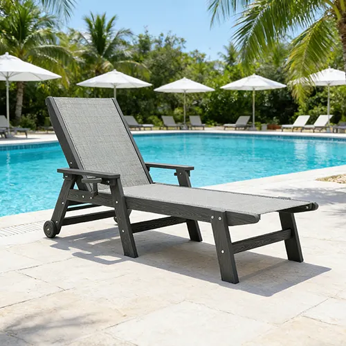 Textilene Sun Lounges