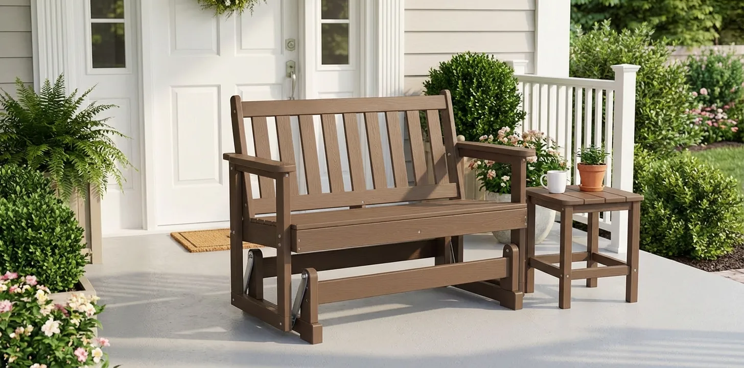 Loveseat Glider Bench