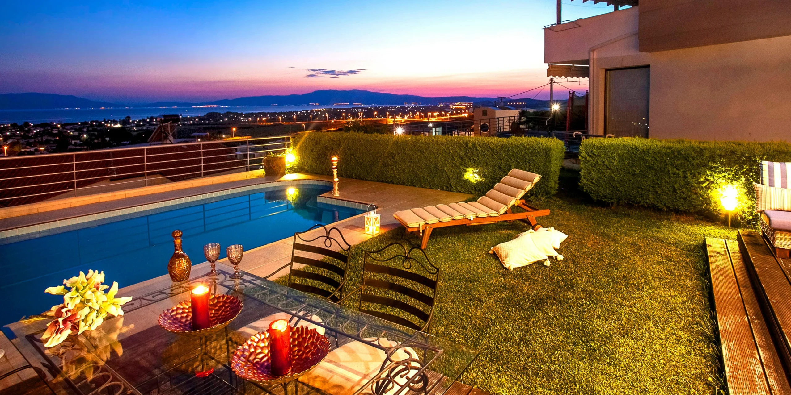 Resort-Style Poolside Bar