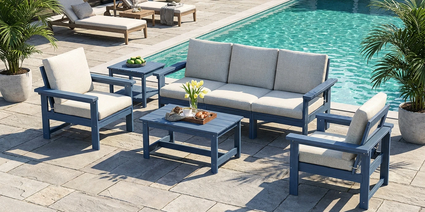 pool deck furniture