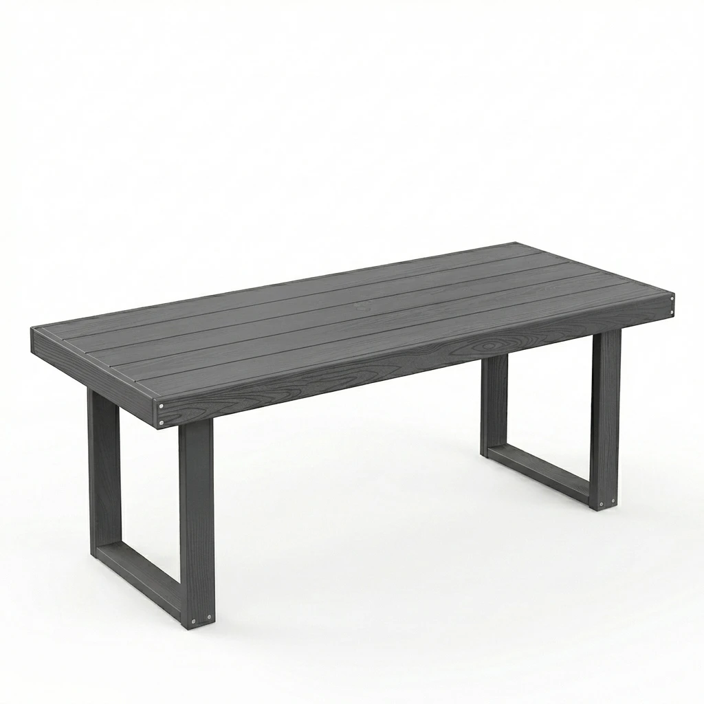 GRID HDPE Rectangular 30" x 70" Dining Table