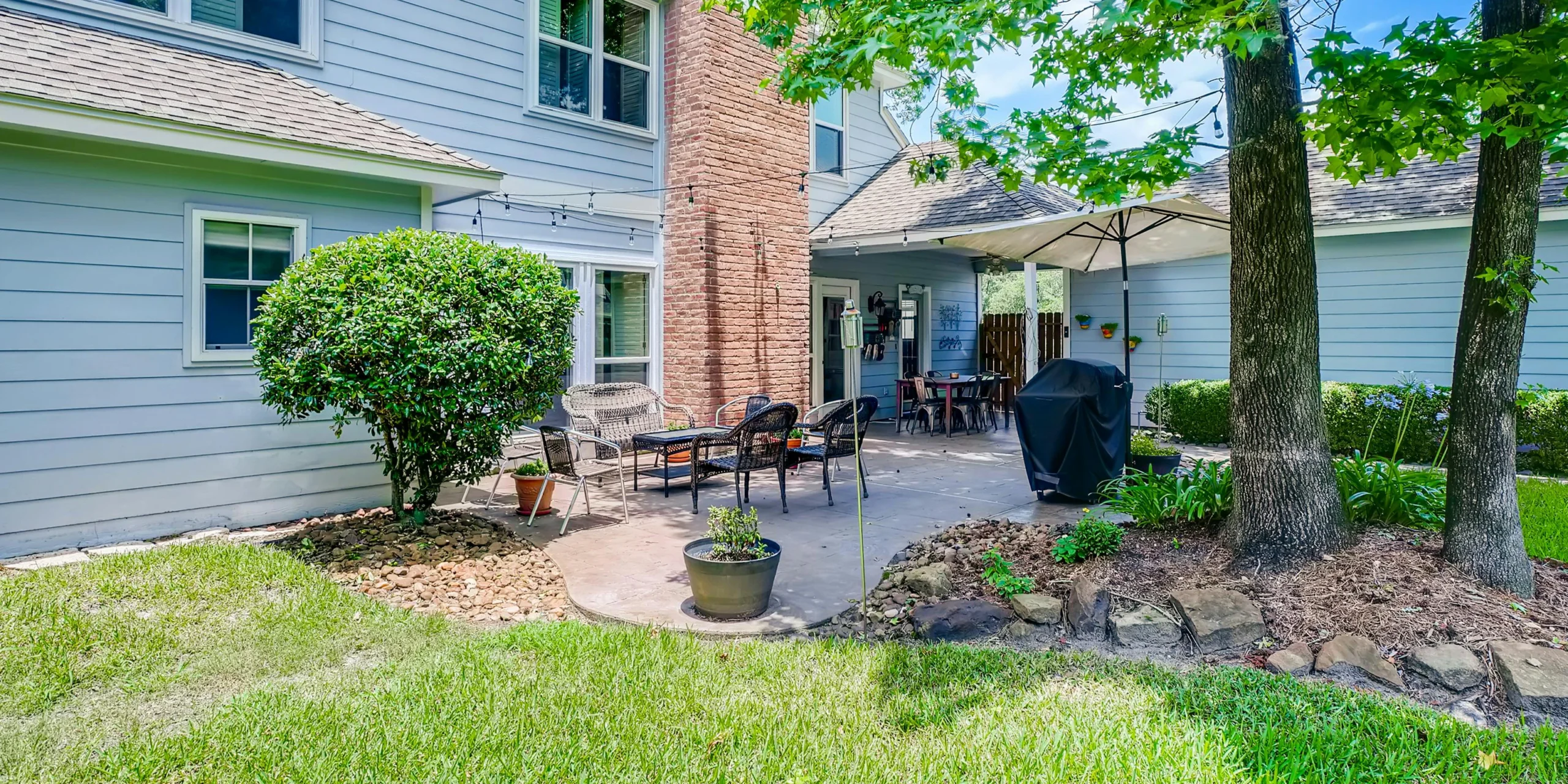 Trim the Backyard Plants